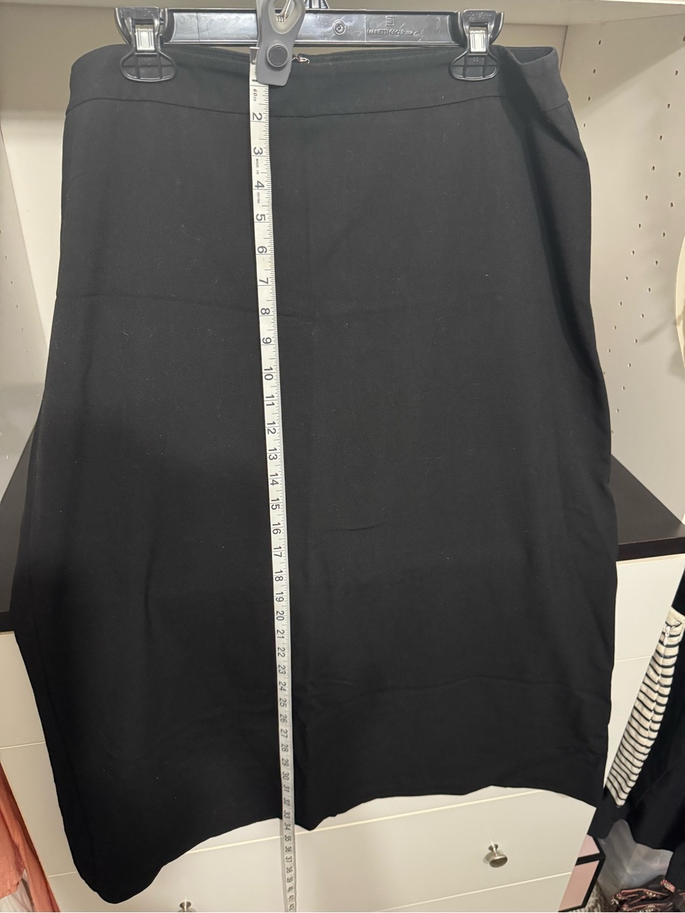 Classic Black A line Skirt